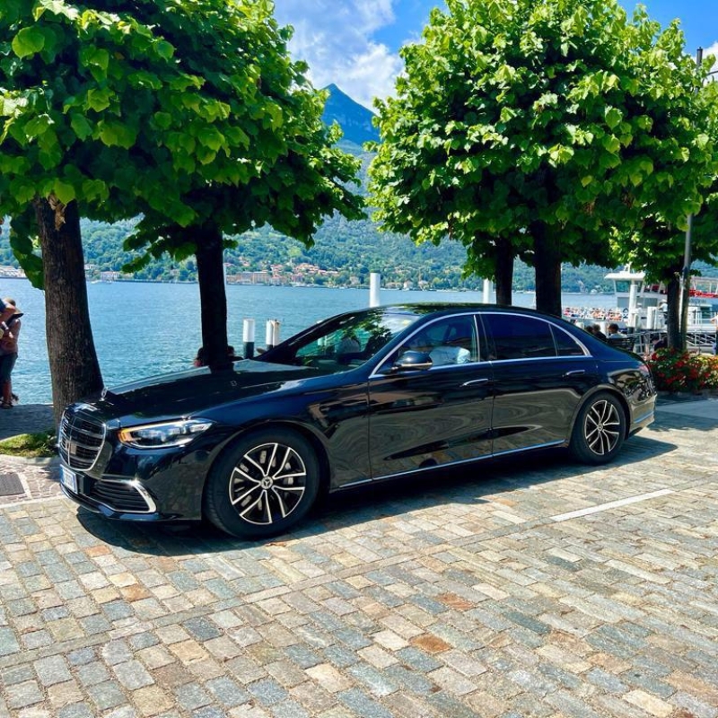 Mercedes-Benz Classe S sul Lago di Como
